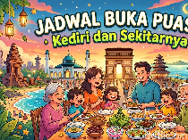 Jadwal Buka Puasa Kediri dan Sekitarnya Hari Ini 4 Maret 2026
