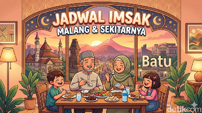 Jadwal imsak untuk wilayah Malang dan sekitarnya. 