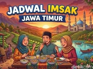 Jadwal Imsak Jawa Timur Jumat 6 Maret 2026