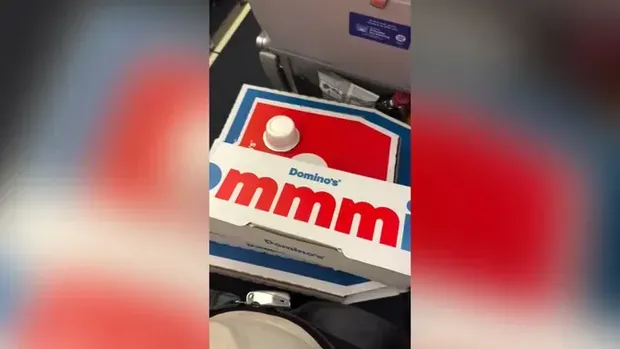 Heboh Aksi Nekat Keluarga Bawa Pizza ke Pesawat Demi Makan Hemat