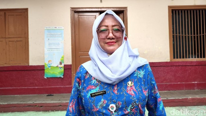 Kepala Sekolah SDN 07 Pagi Palmerah, Eva Rodiani Agustina