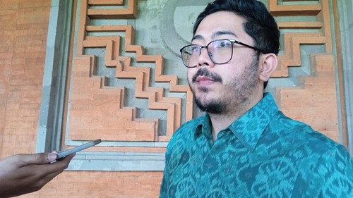 Ketua Komisi II DPRD Bali, Agung Bagus Pratiksa Linggih, saat ditemui di gedung DPRD Bali, Rabu (4/3/32026). (Hani Sofia Muthmainnah/detikBali)