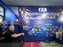 Saan Mustopa Resmikan Posko Mudik NasDem di Klaten