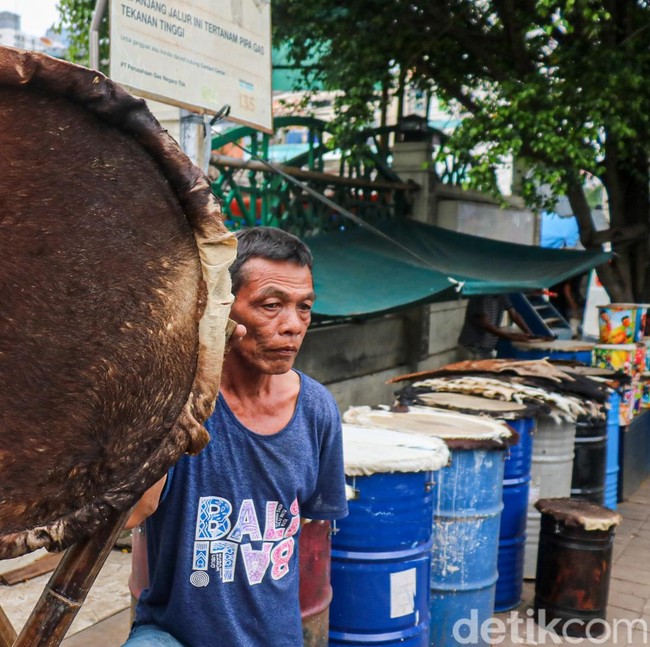 Penjualan Bedug Tanah Abang Melonjak Tajam Jelang Lebaran