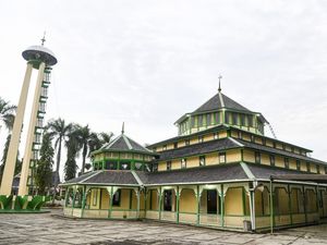 Menilik Arsitektur Masjid Jami Aji Amir Hasanuddin, Masjid Tertua di Kukar