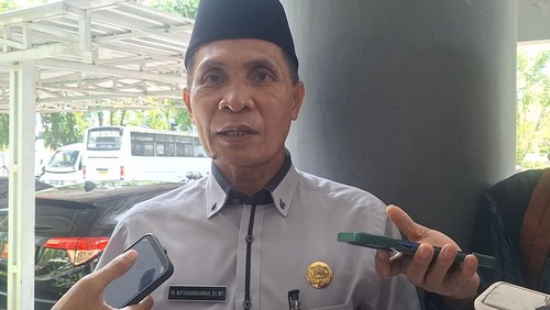 Plt Kepala Disnaker Mataram, Miftahurrahman, Rabu (4/3/2026).
(Nathea Citra/detikBali)