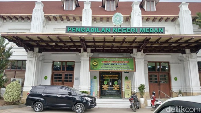 Gedung Pengadilan Negeri (PN) Medan, Rabu (4/3/2026)