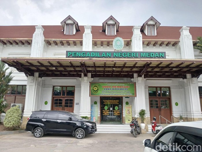 Gedung Pengadilan Negeri (PN) Medan, Rabu (4/3/2026)