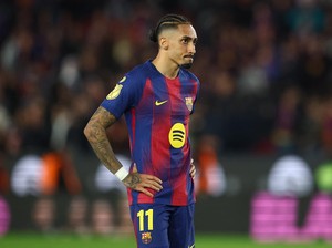 Bilang Barcelona Dirampok Wasit, Raphinha Terancam Sanksi UEFA