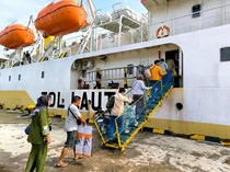 Polisi Awasi Kapasitas Kapal Pemudik Laut di Pelabuhan Celukan Bawang