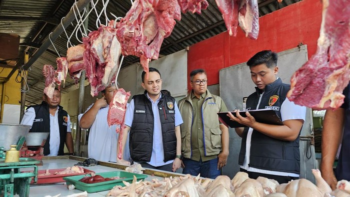 Satgas Pangan sidak pasar tradisional di Mojokerto