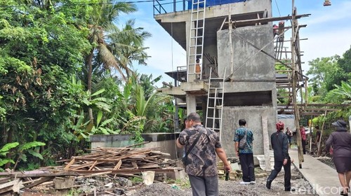 Dewan Tabanan melalukan sidak bangunan yang dinilai melanggar tata ruang di Desa Kaba-Kaba, Kecamatan Kediri, Tabanan, Rabu (4/3/2026).