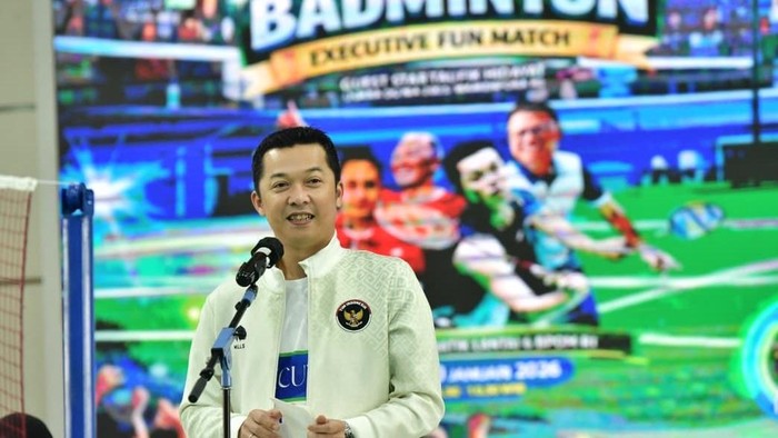 Wakil Menteri Pemuda dan Olahraga sekaligus Wakil Ketua Umum I PP PBSI Taufik Hidayat