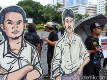 Aksi Kamisan ke-900 di Depan Istana Merdeka, Massa Desak Penuntasan Pelanggaran HAM