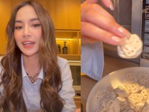 Anti Gagal! Mahalini Bagikan Tips Goreng Kerupuk Pakai Microwave