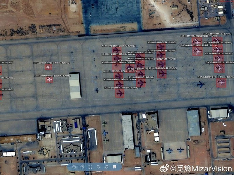 Armada Tempur AS yang Mau Serang Iran Dipotret China