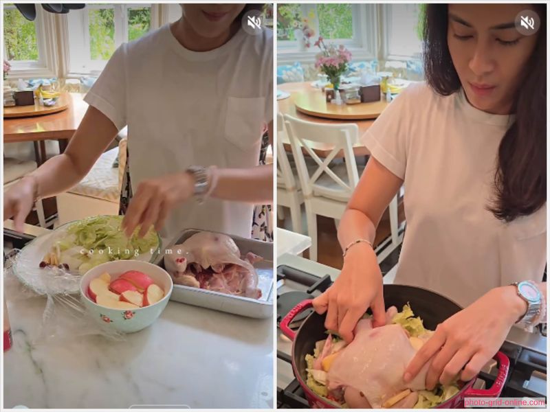 Momen artis yang jago memasak