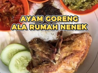 Video: Ayam Goreng Nikmat ala Rumah Nenek di Dalam Gang Bintaro