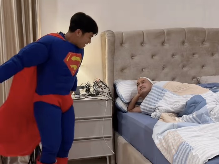 Ada Aja Gebrakan Betrand Peto Bangunkan Ruben Onsu Sahur