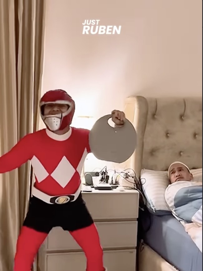 Ada Aja Gebrakan Betrand Peto Bangunkan Ruben Onsu Sahur