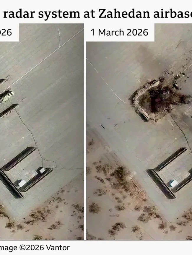 Sebelum vs Sesudah Serangan AS-Iran, Citra Satelit Ungkap Dampaknya