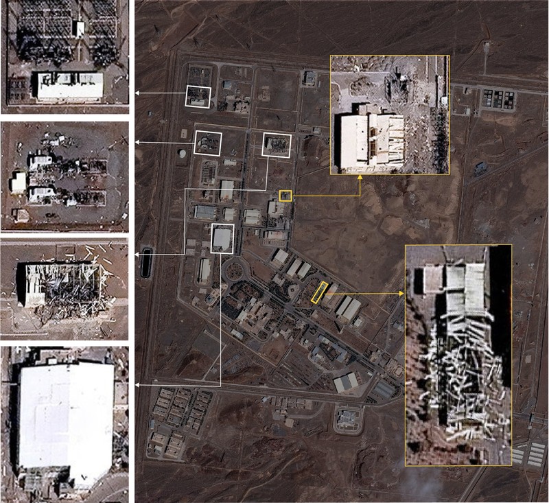 Citra Satelit Perang AS-Iran