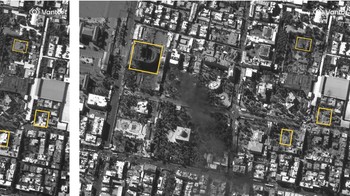 Kediaman Khamenei dan kompleks kepresidenan Foto: Vantor via Reuters