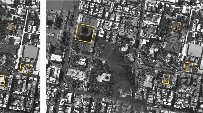 Citra Satelit Perang AS-Iran