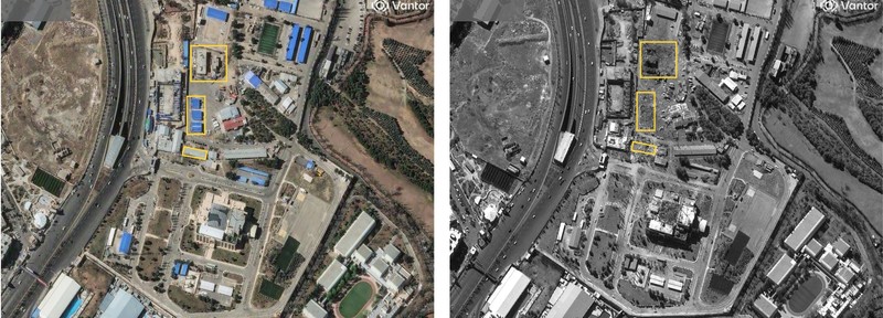 Citra Satelit Perang AS-Iran