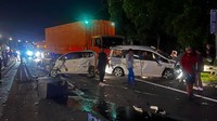 10 Kendaraan Tabrakan Beruntun di Tol Cipularang Arah Jakarta, Lalin Macet 3 Km