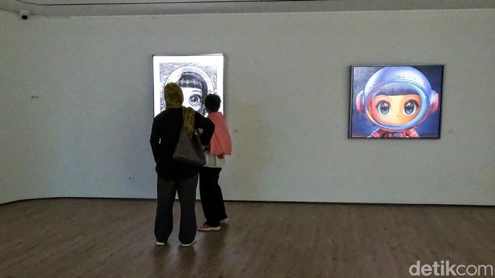 Pameran tunggal bertajuk STILL: Silent/World karya seniman AC Andre Tanama digelar di Bentara Budaya Art Gallery, Jakarta, Kamis (5/3/2026). Pameran ini menghadirkan ruang reflektif bagi pengunjung melalui karya-karya yang menekankan suasana hening dan meditatif.