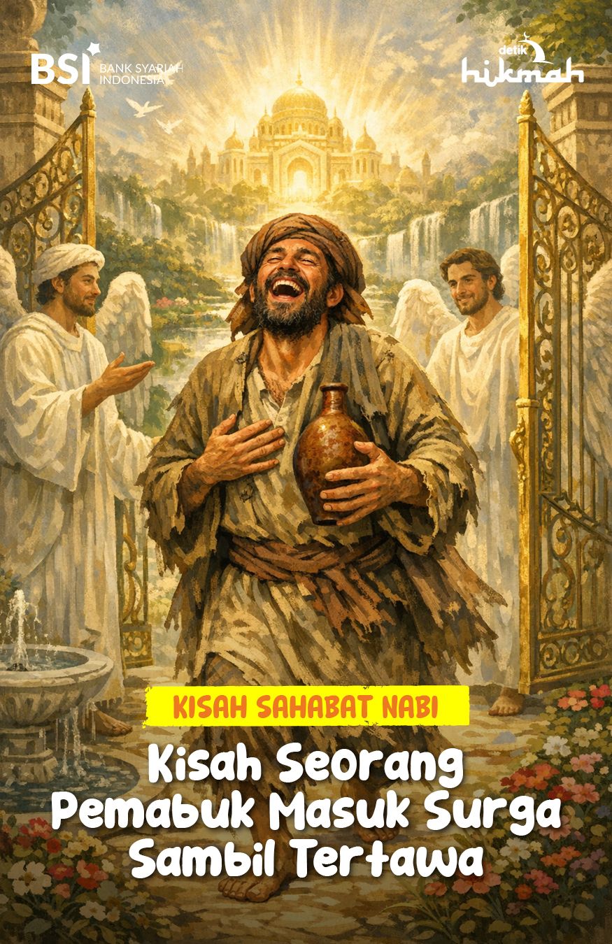 Kisah Seorang Pemabuk Masuk Surga Sambil Tertawa