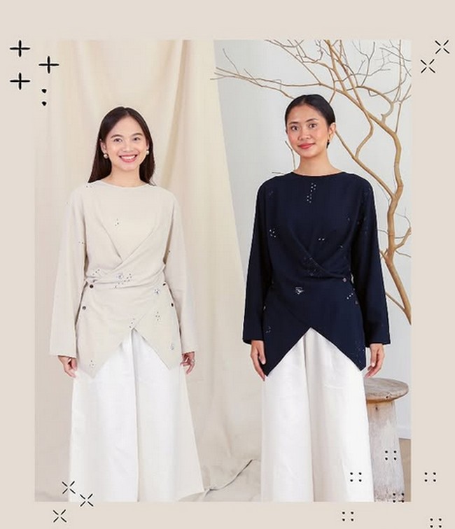 Koleksi baju Lebaran dari Kayn Label.