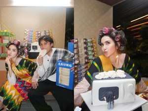 Bukan Dinner Mewah, Mahalini Dapat Kado Warung dari Rizky Febian