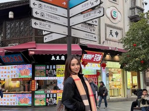 Mayang Lucyana Buka Puasa hingga Sahur di Hangzhou, Ini Gaya Kecenya!