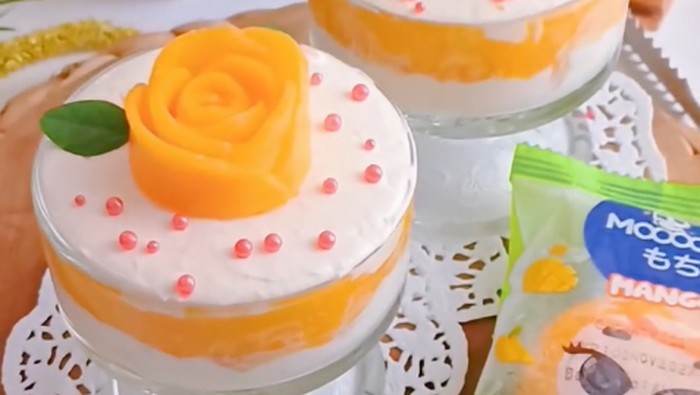 Mooochii Mango Tiramisu buatann Leo Rini Misliani
