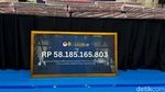Potret Tumpukan Uang Rp 58 Miliar Kasus Judol Disita Bareskrim