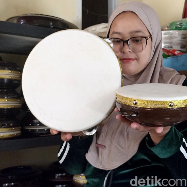 Menengok Perajin Rebana di Kota Blitar yang Bertahan