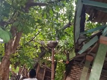 Hujan Disertai Angin Kencang Rusak Puluhan Rumah Warga di Pamekasan