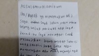 Isi Surat Kakak Tinggalkan Bayi dalam Gerobak di Pasar Minggu: Ibu Meninggal