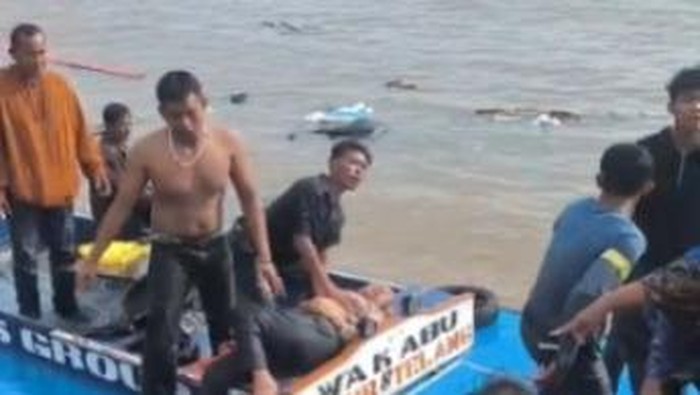 Speedboat bawa penumpang mengalami kecelakaan di Perairan Banyuasin,