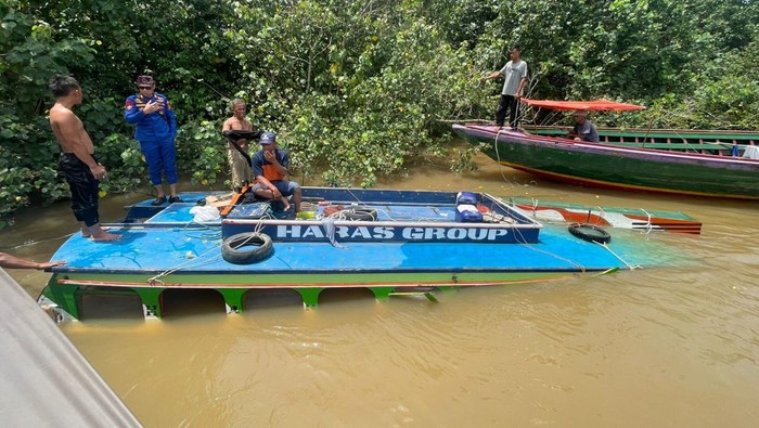 Speedboat penumpang Haras Group Kecelakaan di Perairan Banyuasin