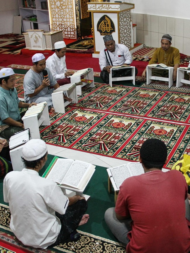 Warga Binaan Rutan Palangka Raya Isi Ramadan dengan Tadarus