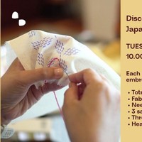 Hadir Kembali! Workshop Seni Bordir Jepang yang Cocok untuk Pemula