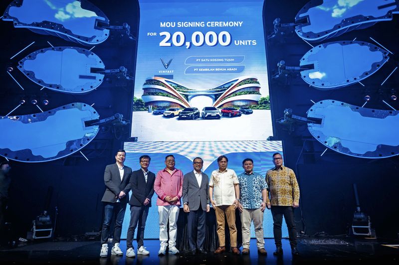 20 ribu mobil listrik VinFast diborong pengusaha Indonesia
