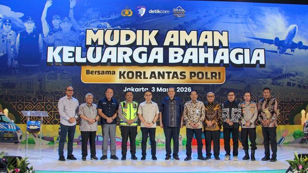 Acara 'Mudik Aman, Keluarga Bahagia' yang Diinisiasi Korlantas Polri