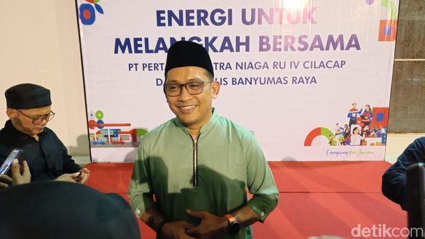 Area Manager Communication, Relations & CSR PT Pertamina Patra Niaga RU IV Cilacap, Agustiawan Area Manager Communication, Relations & CSR PT Pertamina Patra Niaga RU IV Cilacap, Agustiawan saat ditemui, Jumat (6/3/2026).