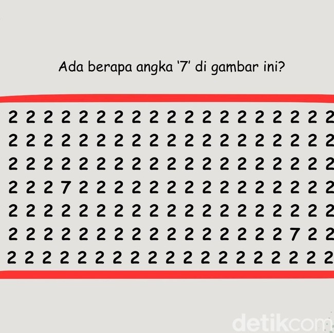 Tes Ketajaman Mata Untuk Latih Fokus, Bisa Temukan yang Berbeda?