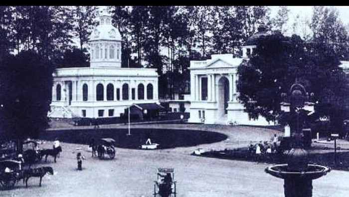 Balai Kota Medan tempo dulu (Foto: Instagram @grandcittyhallmedan)