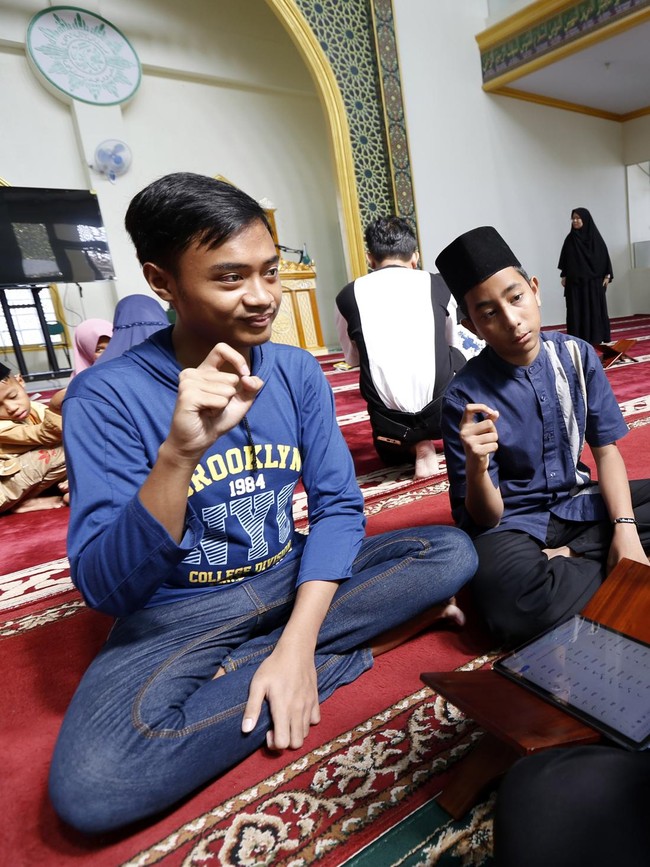 Sekolah Ramadan Inklusif di Gorontalo, Peserta Tuli Belajar Al Quran Isyarat
